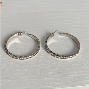 Brighton Secret of Love Hoop Earrings